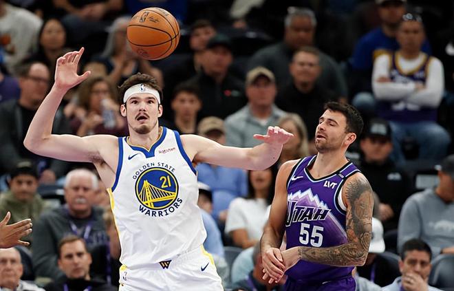 爵士险胜勇士波斯特低迷致球队战绩下滑