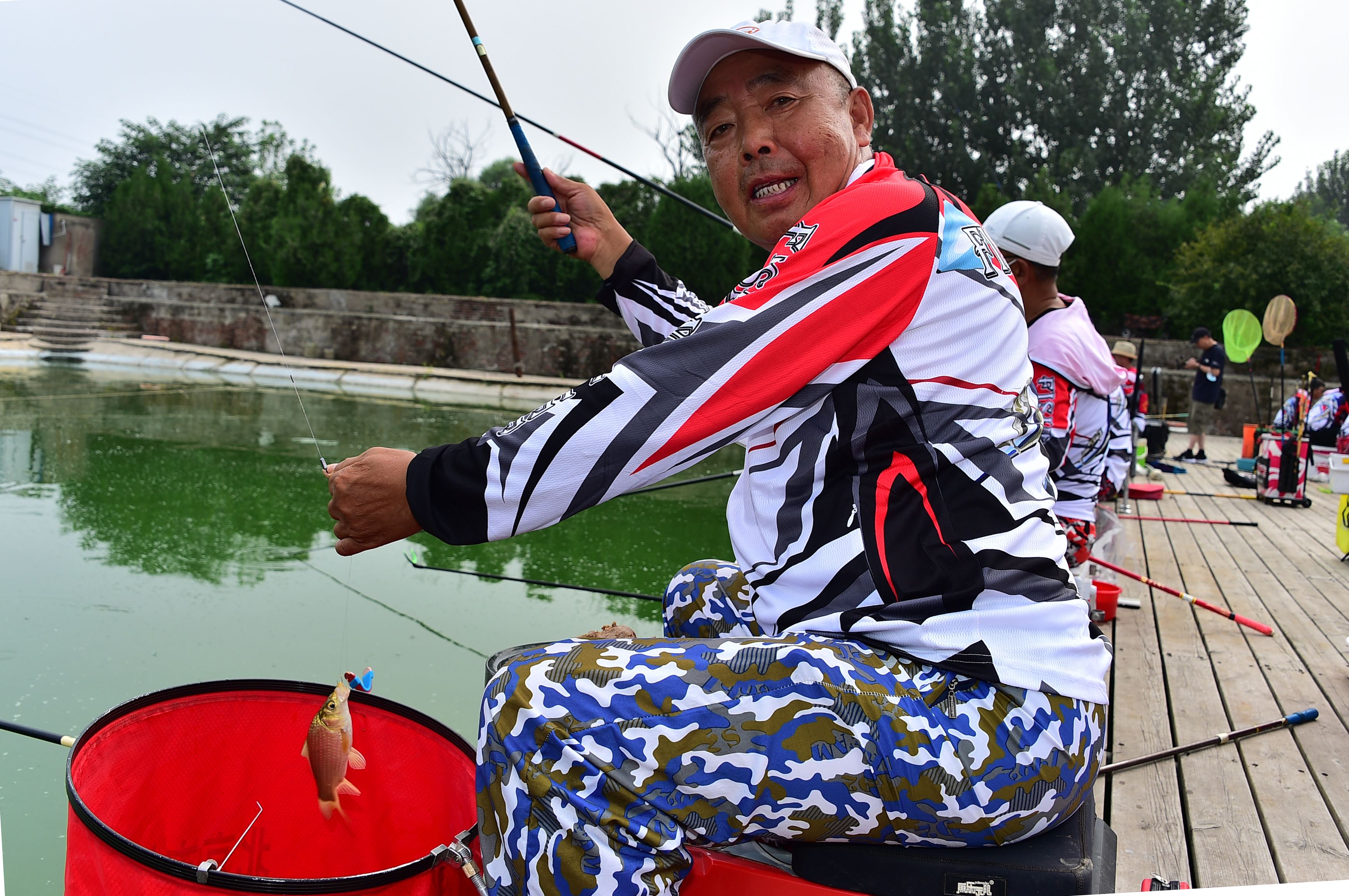 第三届北京城市副中心全民健身钓鱼比赛在通州