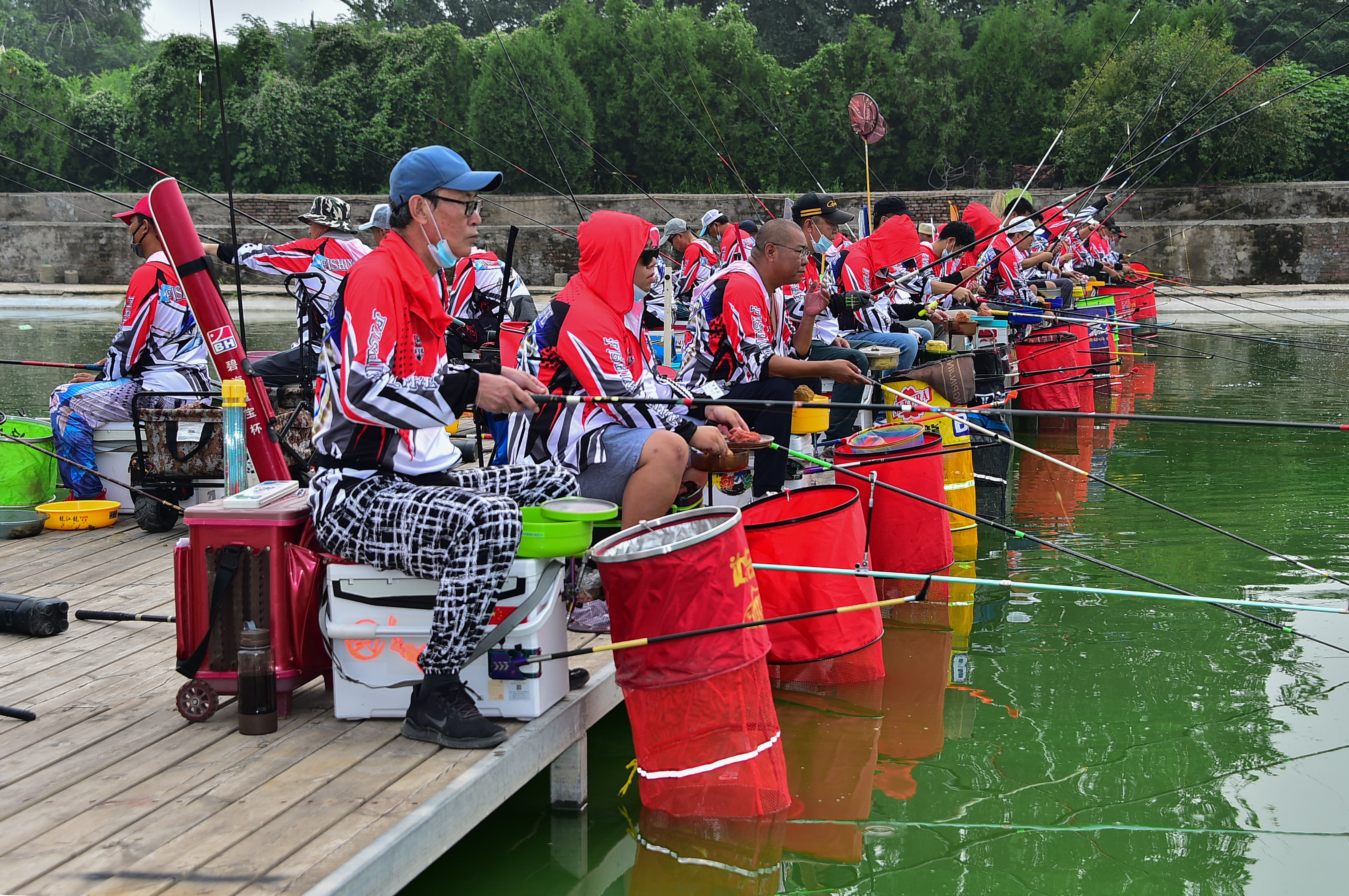 第三届北京城市副中心全民健身钓鱼比赛在通州