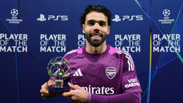 拉亚神勇扑救助枪手力克里斯本竞技 哈弗茨破门